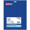 Avery Durable Waterproof Oil-Resistant Film Labels with Sure Feed Technology, 0.5" x 1.75", Laser/Pigment-Inkjet, 600 Labels (64500)